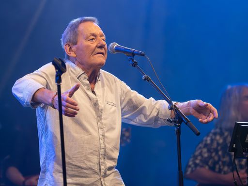  Wolfgang Ambros am 20.7.24 auf der Donaubühne Tulln