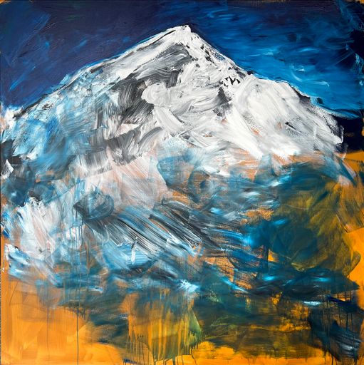 o.T., 2022 Öl auf Leinwand, 200 x 200 cm