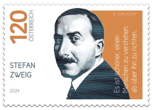 Sonderbriefmarke Stefan Zweig