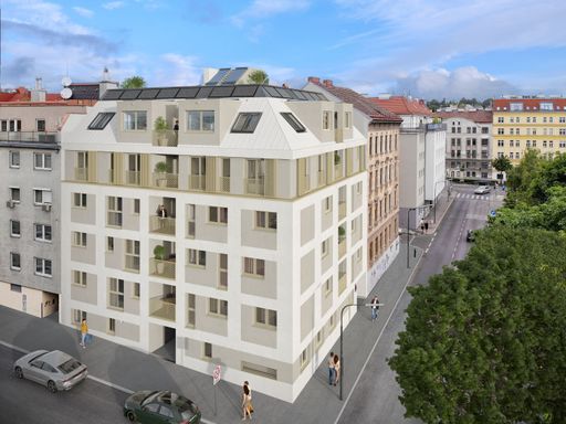 Vorschau Bild von Visualisierung des fertiggestellten
Eigentumswohnprojekt Mokka