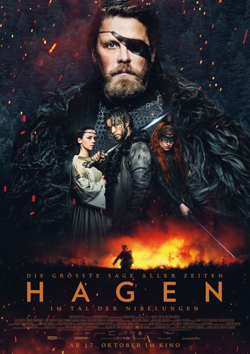 HAGEN – IN THE VALLEY OF THE NIBELUNGS: First trailer and main poster for the spectacular Nibelungen film adaptation