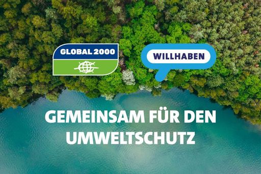  willhaben und GLOBAL 2000 treten ab sofort
gemeinsam für den Umweltschutz ein