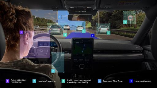 Ford BlueCruise semi-autonomous driving assistance system approved for use on Europe’s motorways