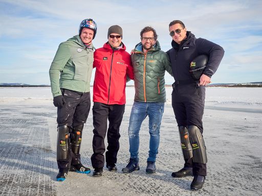 Vorschau Bild von In Lappland drehte man zuletzt "Mission Polarkreis"
mit Thomas Morgenstern und Andreas Gabalier.