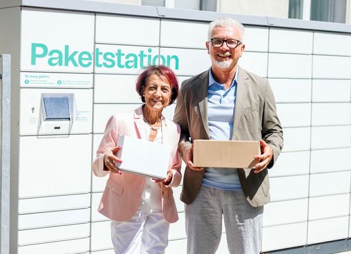 Margarete Gumprecht, Obfrau der Sparte Handel, und
Davor Sertic, Obmann der Sparte Transport und Verkehr in der
Wirtschaftskammer Wien