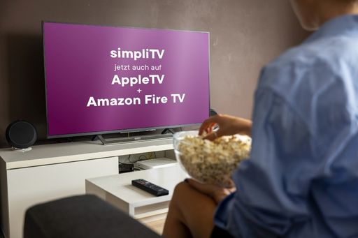 Neue simpliTV App jetzt auch auf Apple TV und Amazon Fire TV
verfügbar