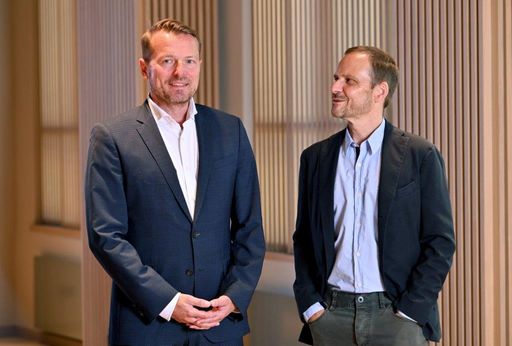 Herwig Langanger, Vorsitzender der Geschäftsführung der „Presse“,
und Florian Asamer, Chefredakteur der „Presse“