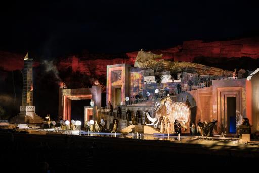 Vorschau Bild von Bühnenbild der Aida