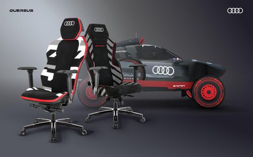 Quersus and Audi unveil their innovative collaboration in 2024
with two ergonomic chairs inspired by Audi's iconic motorsport
design. The Quersus VAOS Audi RS Q e-tron and Quersus ICOS Audi
chairs combine cutting-edge aesthetics with exceptional comfort,
reflecting the performance and technology of Audi's vehicles.
Keywords: Quersus, Audi, ergonomic chairs, design, motorsport, 2024
collaboration / Usage Conditions: The image is to be used
exclusively for press releases, promotional materials, and digital
platforms related to Quersus and Audi's 2024 collaboration. Any
alterations or redistribution without permission is prohibited. /
Weiterer Text über ots und www.presseportal.de/nr/176070