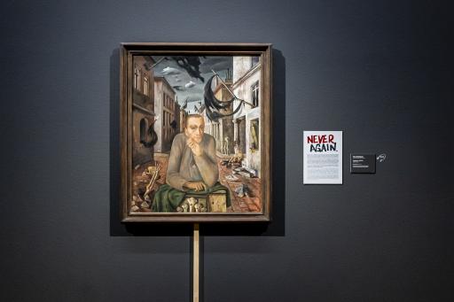 Vorschau Bild von Felix Nussbaum (1904 –1944), „Orgelmann“, 1942/43, Öl auf
Leinwand, 100,5 x 82,5 cm, Felix Nussbaum-Haus im Museumsquartier
Osnabrück, Leihgabe der Niedersächsischen Sparkassenstiftung