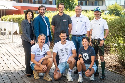  Pressekonferenz als Kick-Off in den zwölften IRONMAN 70.3 Zell am
See-Kaprun