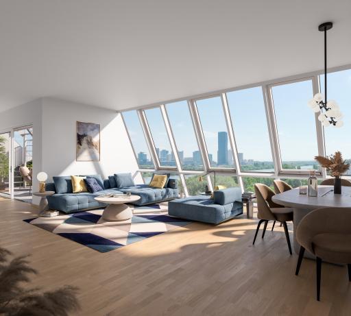 Vorschau Bild von Moderner Lebensraum mit Donaublick