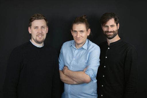Von links nach rechts: Florian Burgstaller und Florian Becker:
Gründer wirecube/shopreme, Fabian Luttenberger: GF wirecube
electronics