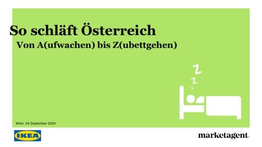 Vorschau Bild von Studienpräsentation_IKEA_Österreich_So schläft Österreich_2024