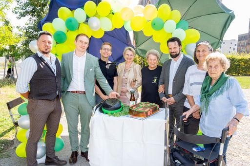 Gruppenfoto der Jubiläumsfeier