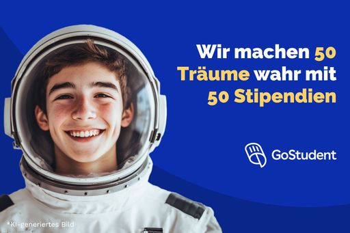  Pünktlich zum neuen Schuljahr vergibt GoStudent 50 Stipendien an
Schüler*innen in Österreich, um ihnen auf dem Weg zu ihren
Traumberufen zu helfen. Mit der Vision, Schüler*innen dabei zu
unterstützen, ihre beruflichen Ziele zu erreichen und ihr volles
Potenzial zu entfalten, stellt GoStudent diese wertvolle
Unterstützung zur Verfügung.