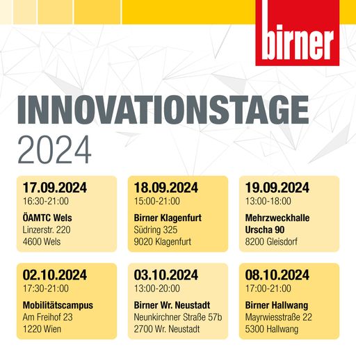 Vorschau Bild von Termine Innovationstage