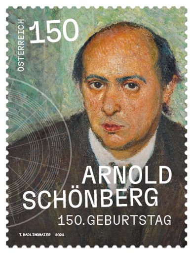 Österreichische Post AG - Sonderbriefmarke zum 150. Geburtstag
von Arnold Schönberg