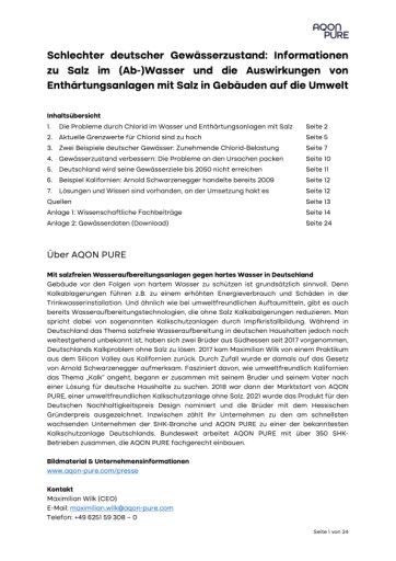 Vorschau Bild von Die Lage ist alarmierend: Keiner der deutschen Flüsse und Seen befindet sich in einem chemisch guten Zustand.