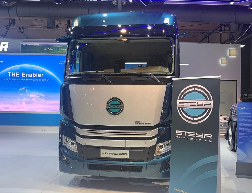 Steyr Automotive Joins Forces with SuperPanther to Launch Innovative Electric Truck