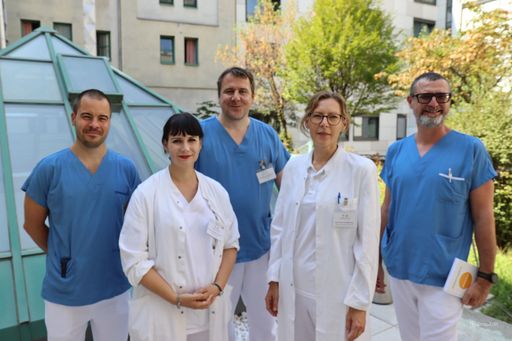  Das Team der PICS-Ambulanz: Intensivmedizin und Psychologie
arbeiten Hand in Hand.