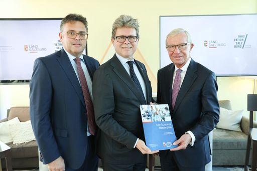  Präsentation des Masterplans für Life Sciences in Salzburg am
20.9.2024