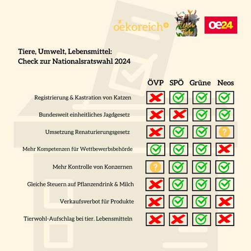 Der große Check zur Nationalratswahl 2024