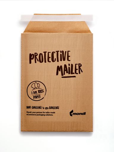 Vorschau Bild von Protective Mailer - die neue, vollständig papierbasierte
Versandverpackung entwickelt von Mondi und Amazon
