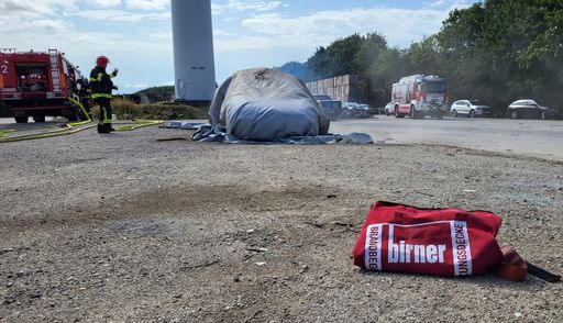  Die Produktneuheit von Birner im Einsatz.