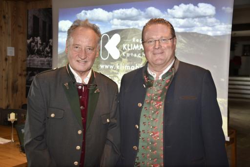 Vorschau Bild von Klimaberg Geschäftsführer Wolfgang Hinteregger und Anton
Aschbacher
