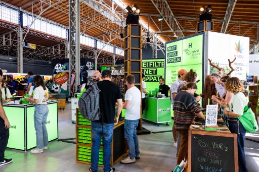 Cultiva Hanfexpo in der MARX Halle