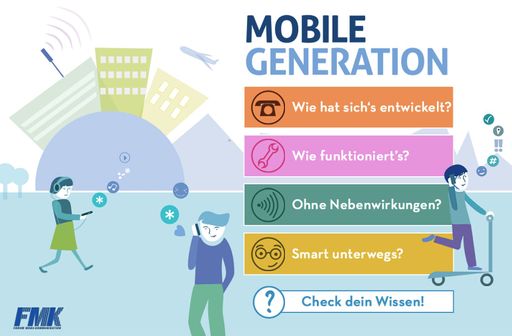 Das Forum Mobilkommunikation stellt einen neuen,
interdisziplinären Online-Kurs zum Thema Mobilkommunikation ab
sofort allen Lehrenden und SchülerInnen der 6. Bis 8. Schulstufen
zur Verfügung.