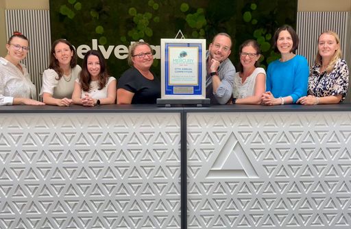 v.l.n.r. Ines Klinger, Michaela Angerer, Bianca Herzog-Planko,
Ursula Czerny, Maximilian Feldmann, Sabine Fuger, Thorid Braunstein
und Joanna Jagiello. ©Helvetia