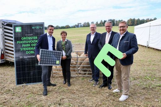 Start of construction for the largest photovoltaic park in Styria: 20 hectares in Dobl-Zwaring will become a “solar power island”