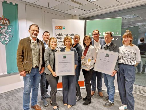  ADA Möbelwerke werden mit dem Steirischen Marketing Award 2024
ausgezeichnet.