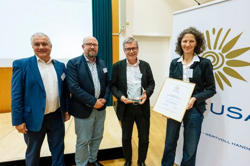  EUCUSA Award Gewinner Barmherzige Brüder Österreich 2024 (von
links):