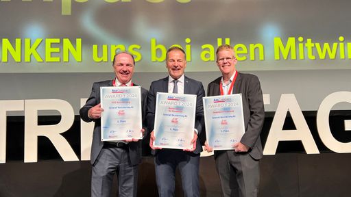 Generali sichert sich zum achten Mal in Folge den ersten Platz in
der Disziplin „Bester Service für Vermittler". Zwei weitere
Podestplätze vervollständigen das Ergebnis.