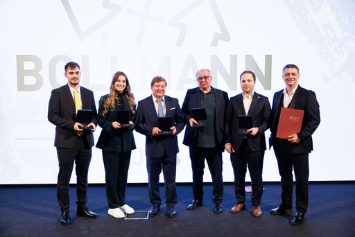 Enes Haydaepasa (Kategorie Gestalten – SchülerInnen), Tijana
Radojcic (Gestalten – StudentInnen), Rudolf Hye (Lebenswerk), Adem
Icten (Kategorie Zukunft), Vertreter von Heinrich Klimetschek
(Kategorie Miteinander), Sasa Novakov (Kategorie Zukunft)