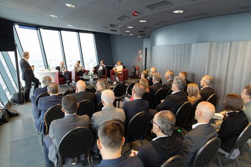 Vorschau Bild von Bild 04: Gäste beim Business-Frühstück der VOLKSBANK WIEN AG