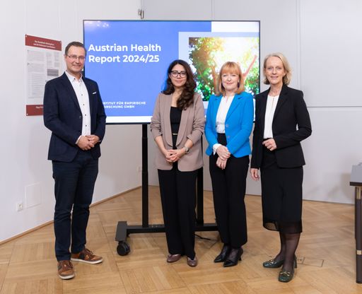 Vorschau Bild von https://www.apa-fotoservice.at/galerie/38484 Die Pressekonferenz
\"Austrian Health Report 2024/25\" im Presseclub Concordia, Wien,
Österreich, 08. Oktober 2024