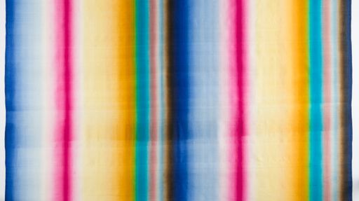 Vorschau Bild von Dagobert Peche, Stoffbahn Regenbogen, 1919 Seide, bedruckt MAK, T
8605 © MAK