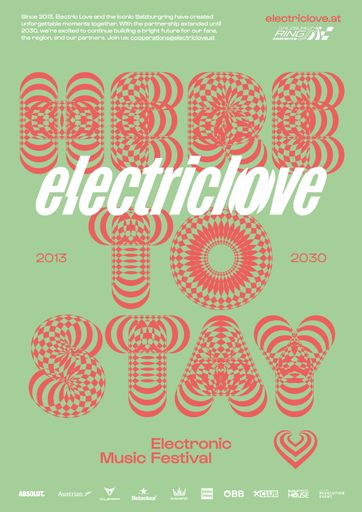  Artwork/Grafik Electric Love x Salzburgring 2030