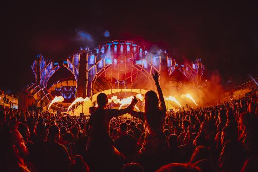 Vorschau Bild von Electric Love Festival Mainstage, bei Nacht