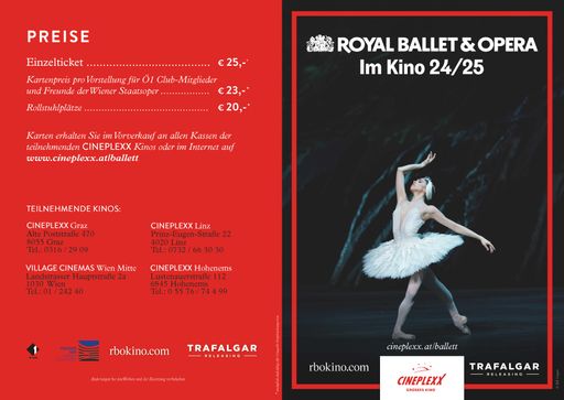 Vorschau Bild von Cineplexx Royal Ballett & Opera