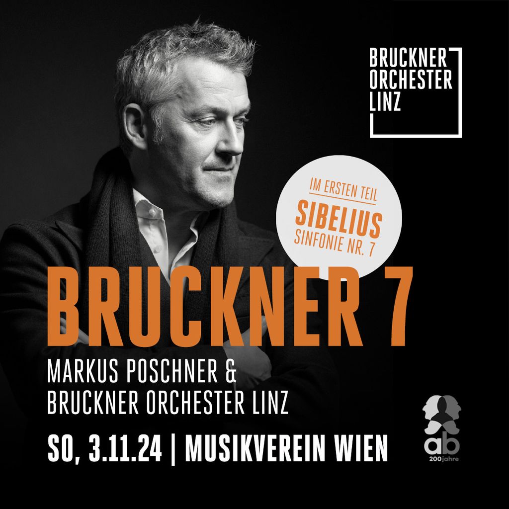 Markus Poschner and Bruckner Orchestra with “Seventh” at the Musikverein Vienna