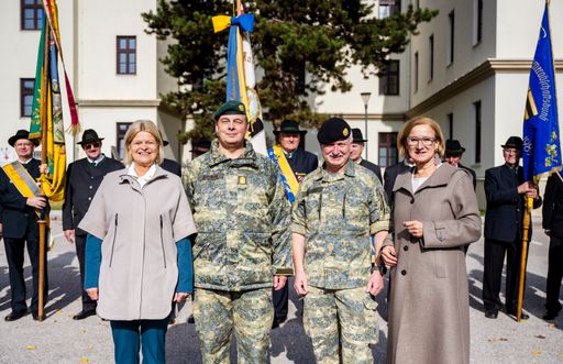 v.l. Tanner, Härtinger, Lippert, Mikl-Leitner