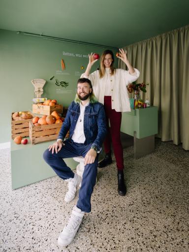 Vorschau Bild von Cornelia & Andreas Diesenreiter, Geschwister, Gründer:innen &
Geschäftsführung Unverschwendet