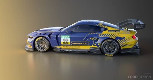 HRT Ford Performance will compete with the Mustang GT3 in the DTM and in the 24-hour race at the Nürburgring in 2025