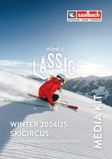 Pressemappe Winter Skicircus Saalbach Hinterglemm Leogang Fieberbrunn