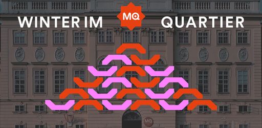 Vorschau Bild von Fassadenprojektion Winter im MQ © MuseumsQuartier Wien,
Gestaltung: bureau f